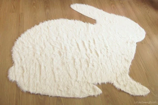 No Sew Rabbit Rug DIY - The Sewing Rabbit   