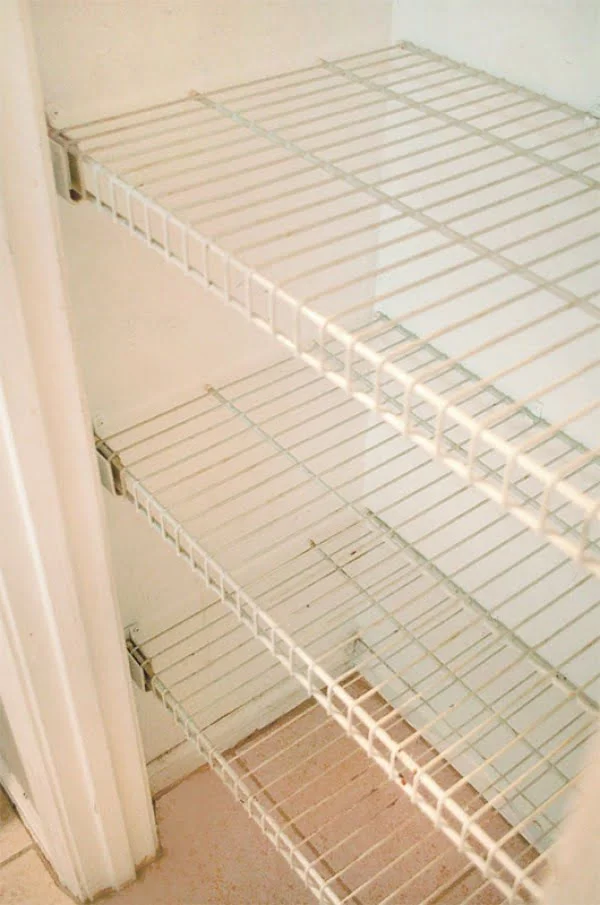 Pantry Makeover with DIY Shelves