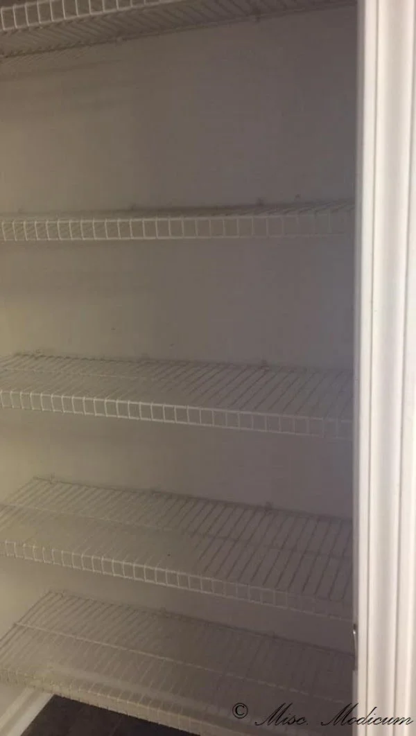 DIY Marble Pantry Shelving