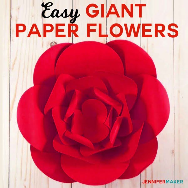 How to Make Giant Paper Flowers   