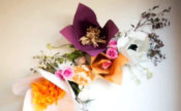 Paper // Huge Paper Flowers DIY   