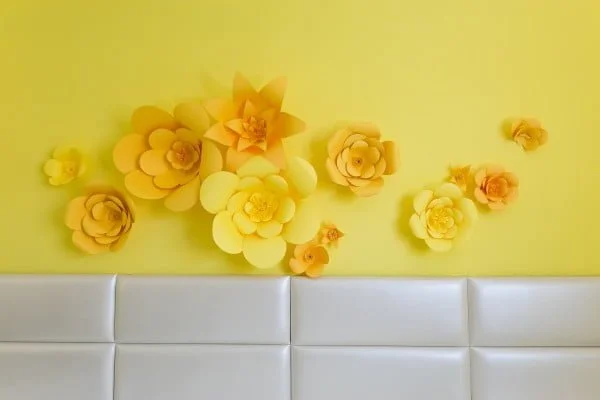 DIY Giant Paper Flowers   