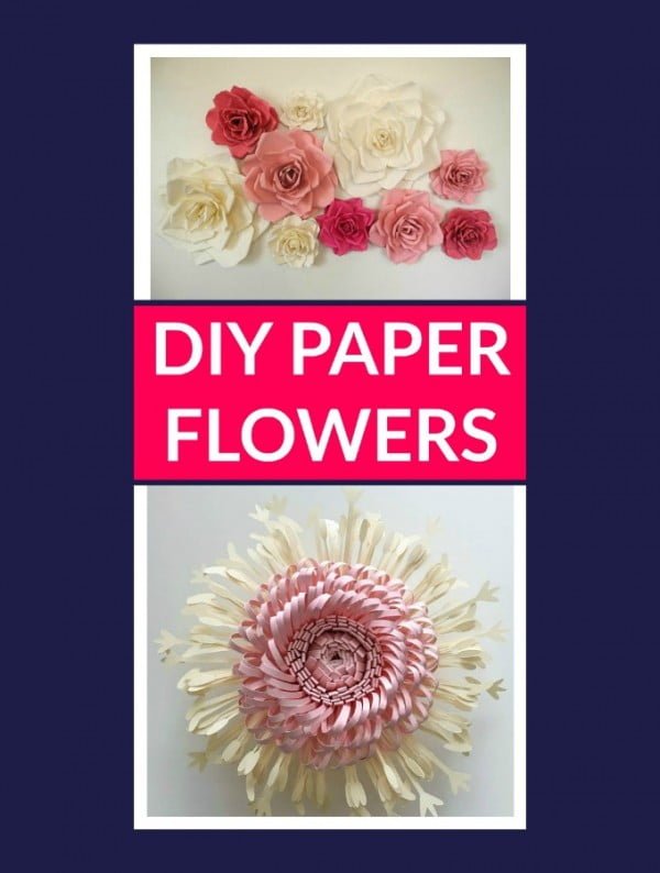 Stunning DIY Paper Flowers for When It's Snowing in April   