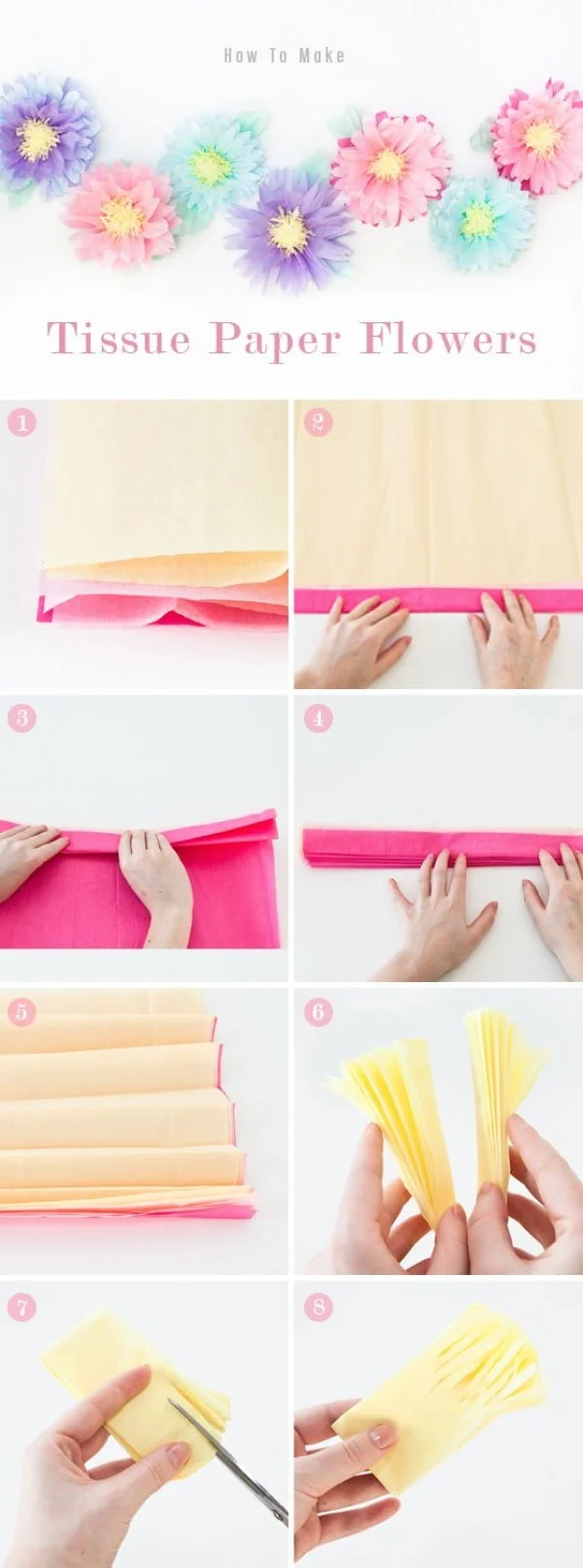 How to Make Paper Flowers • Design Every Day   