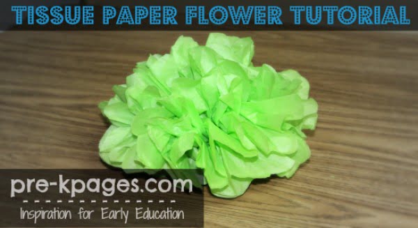 How to Make Tissue Paper Flowers   