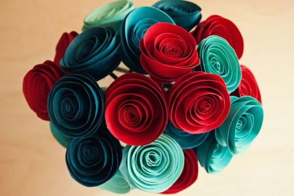 DIY Paper Flowers Tutorial • A Simple Pantry   