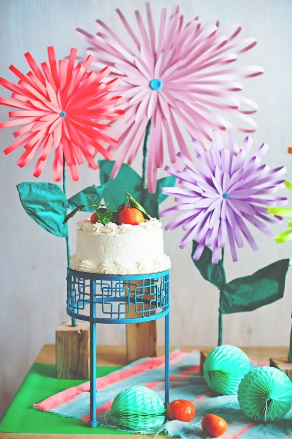 How to make a paper flower   