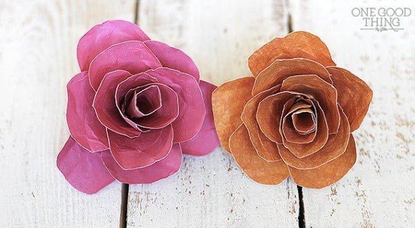 How to Make Pretty Paper Flowers · Jillee   