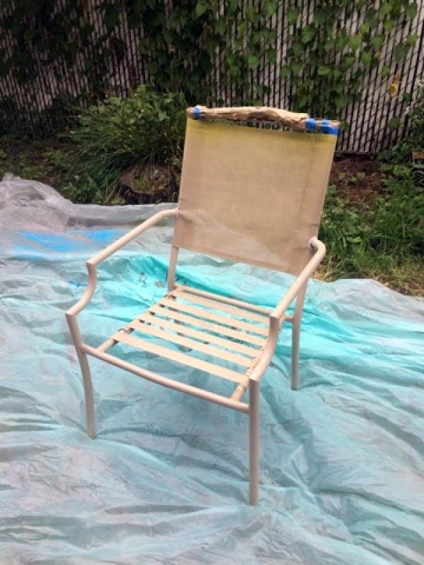 DIY Patio Chair Facelift     