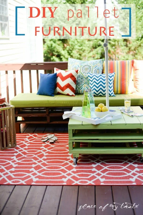 DIY PALLET FURNITURE     