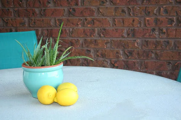 How to Create a Concrete Table Top for Your Patio Table     