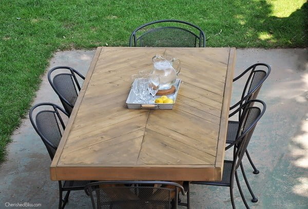 38 Easy Diy Patio Tables You Can Build On A Budget