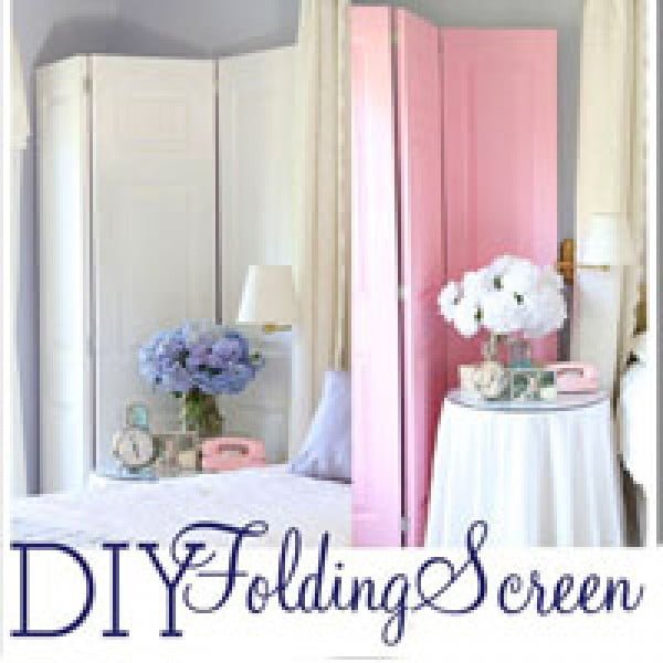 DIY: How To Make a Decorative Folding Screen | In My Own Style