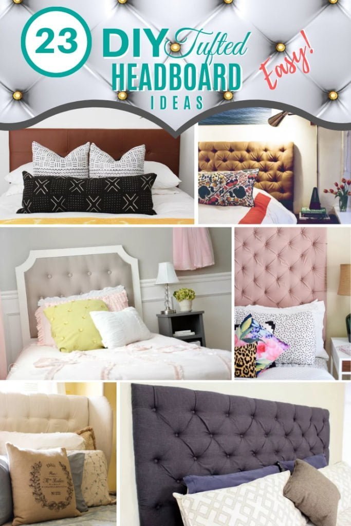 23 Easy DIY Tufted Headboard Ideas You Can Make on a Budget