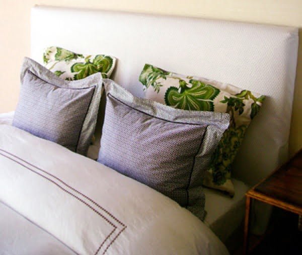 DIY Upholstered Headboard #diy #homedecor #bedroomdecor