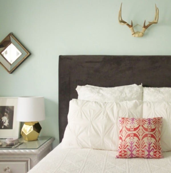 DIY Upholstered Headboard - The Everygirl #diy #homedecor #bedroomdecor