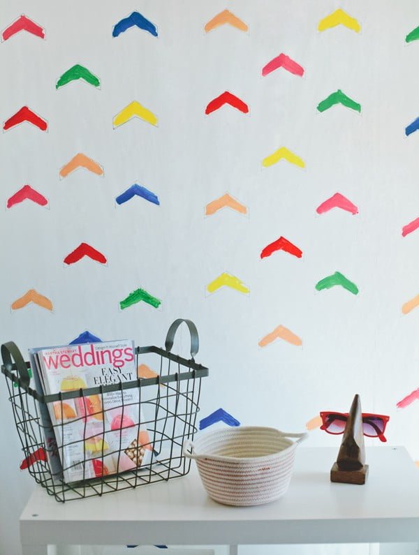 how to make your own wallpaper • A Subtle Revelry #DIY #homedecor #walldecor