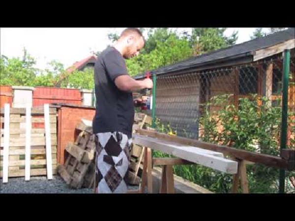 DIY foldable hammock stand