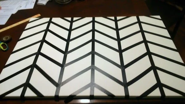 How To Make Your Own DIY Abstract Art Using Electrical Tape     