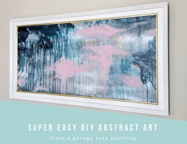 Super Easy DIY Abstract Art     