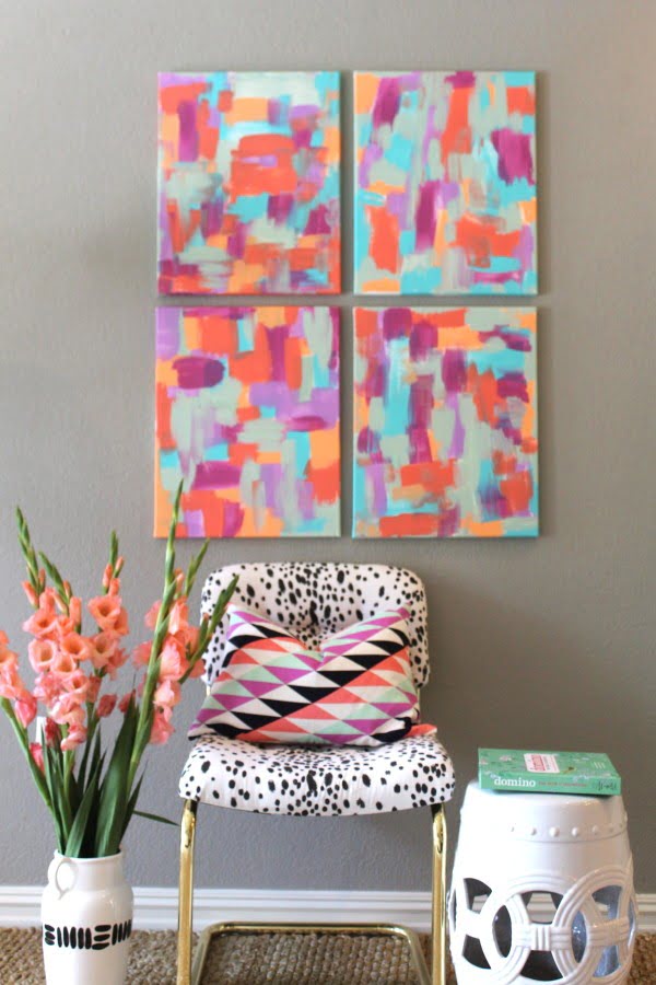 65 Stunningly Easy DIY Abstract Art Ideas Even Beginners Can Make