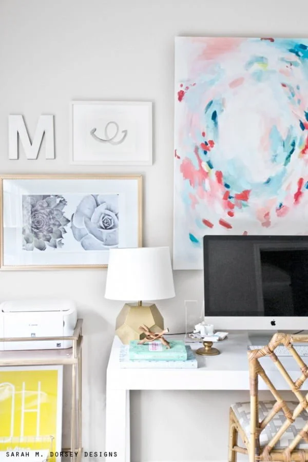 DIY Abstract Painting     