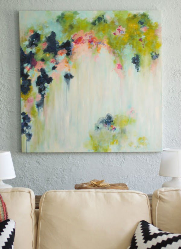 Canvas Painting Ideas and DIY Abstract Art     