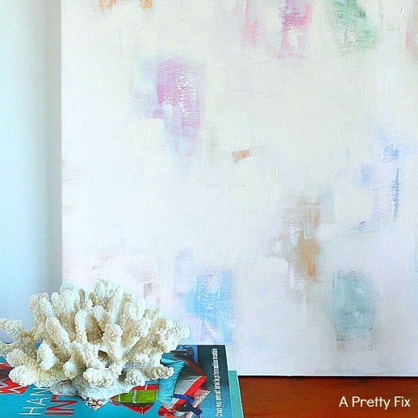 How to Create Whitewash Abstract Art     