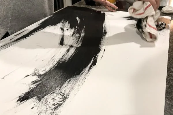 Try this abstract canvas art for modern homes!     