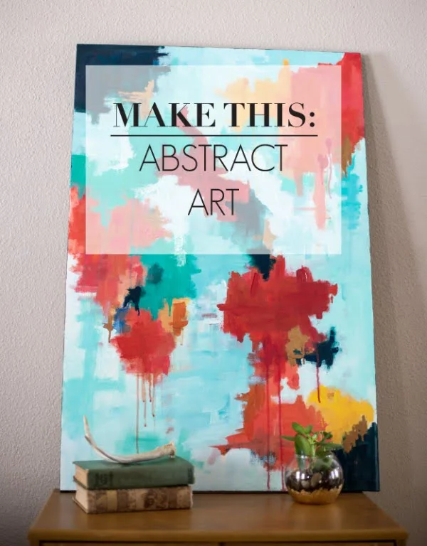 DIY Abstract Art     