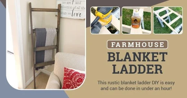 Blanket Ladder DIY     