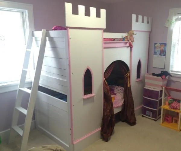 Princess Castle Bunk-Bed    