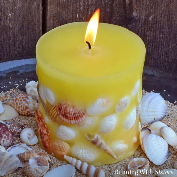 DIY Candle Making: Designer Seashell Candles
