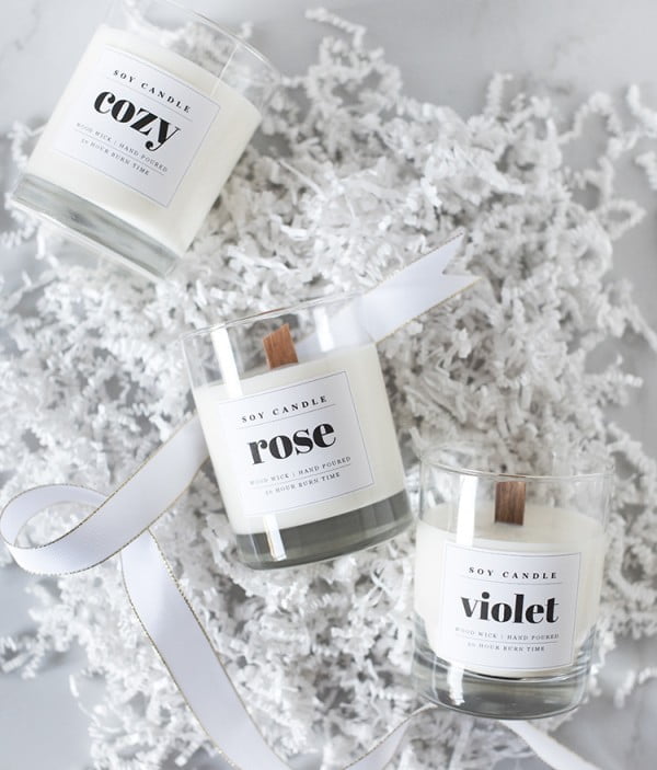 DIY :: Wood Wick Soy Candle