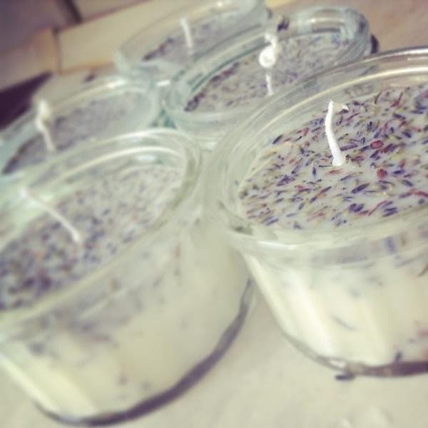 DIY Beauty: Lavender Vanilla Candle
