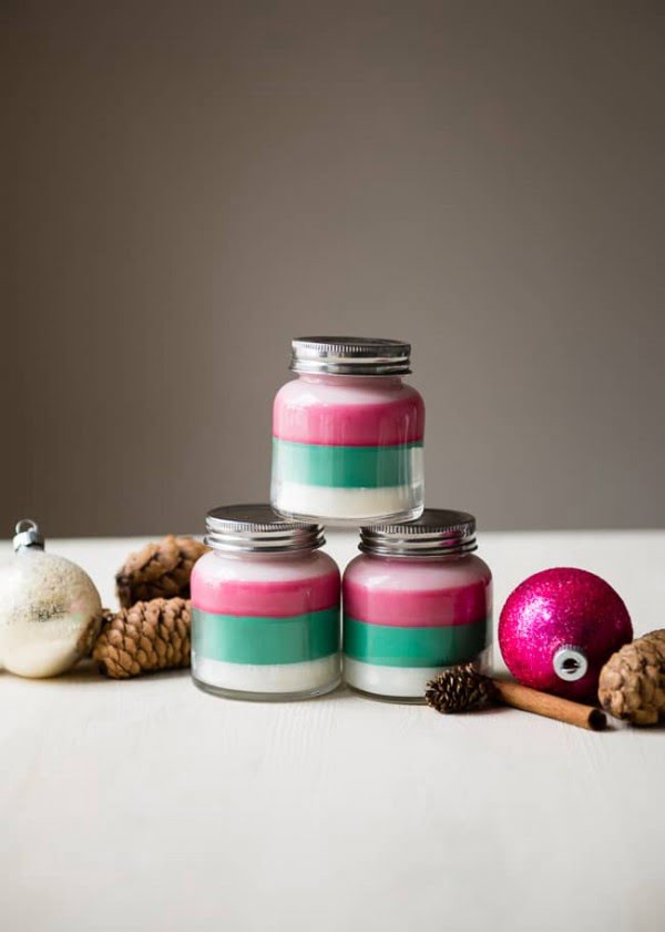 Layered Scent DIY Holiday Candles