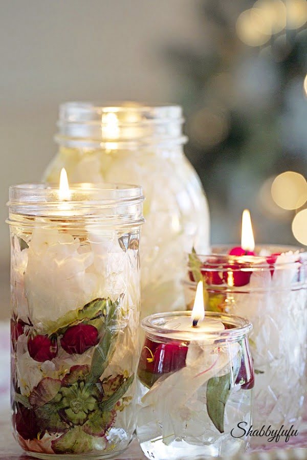 DIY Oil Candle Lights