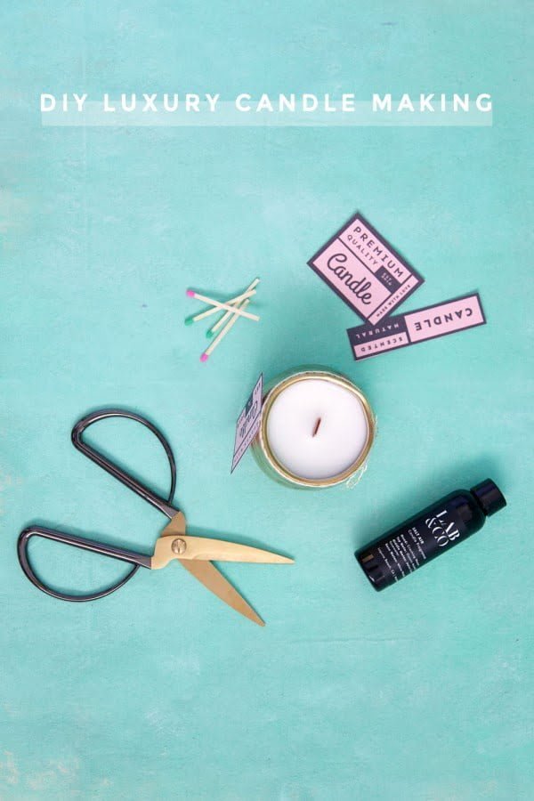 DIY LUXURY CANDLE MAKING