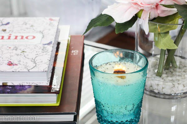 Simple DIY Wood Wick Candle