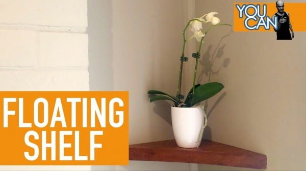 How To Make A Floating Corner Shelf      