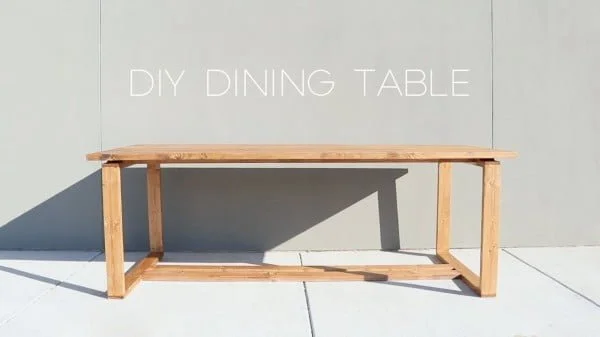 Modern Split-Top Dining Table    