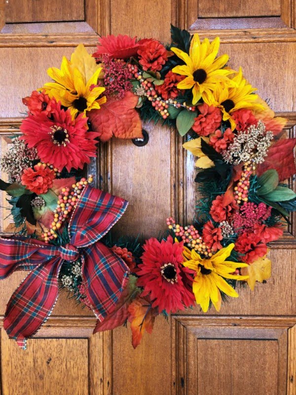 Dollar Tree DIY: Fall Wreath