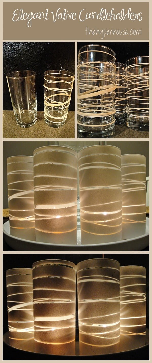 Elegant Votive Candleholders