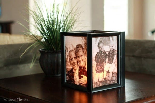 DIY Photo Luminaries