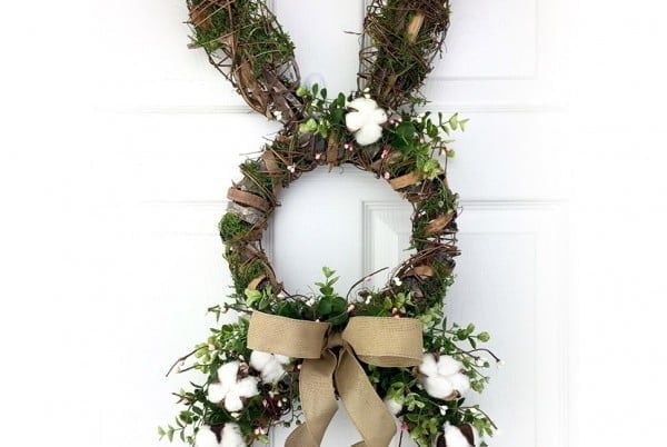 DIY Easter Wreath  wreath     