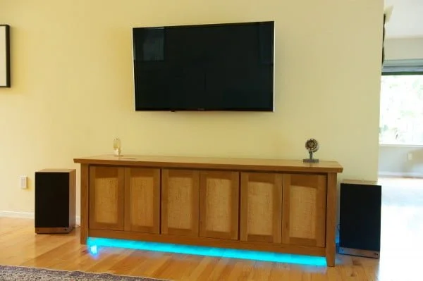 IPhone-Controlled Entertainment Center    
