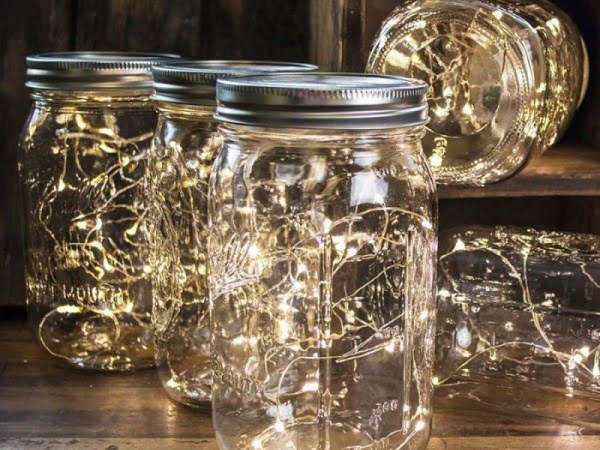 Buy or DIY: Crafty String-Light Lanterns    