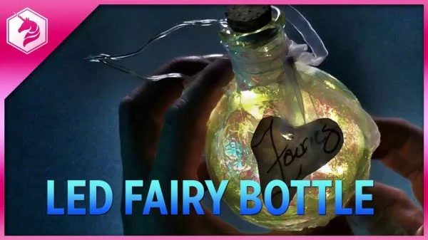 Glowing Fairy Bottle Tutorial: DIY Fairy Lights    