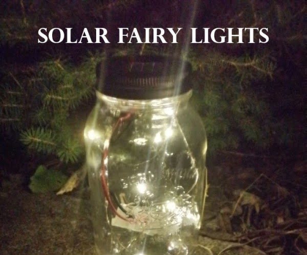 Mason Jar Solar LED Fairy Lights    