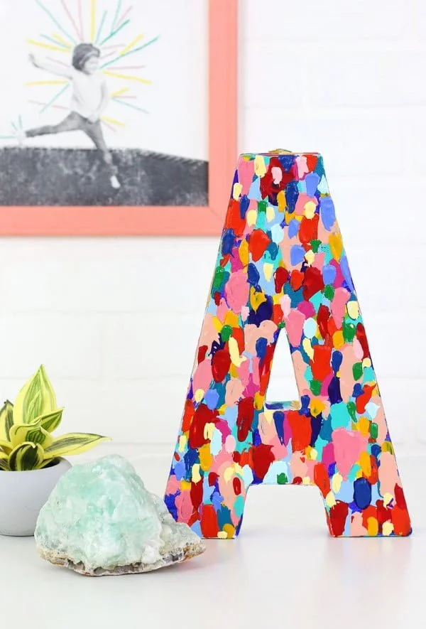 DIY Brushstroke Monograms